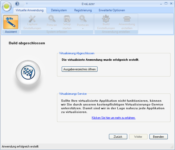 Der Evalazer-Assistent